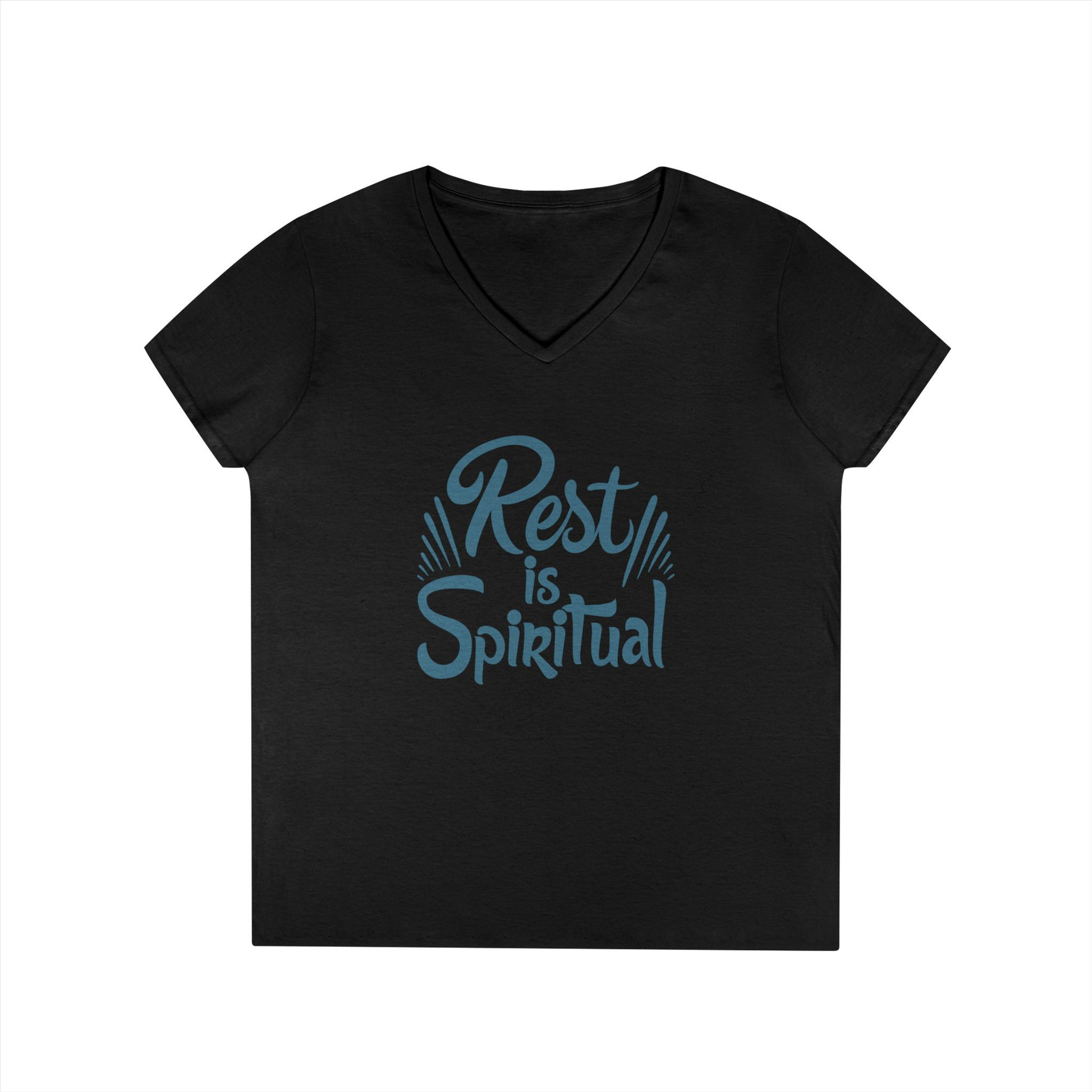 Rest is Spiritual Womens' V-Neck T-Shirt