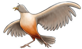 Personagem Sabiá exclusivo para HQ Cortella