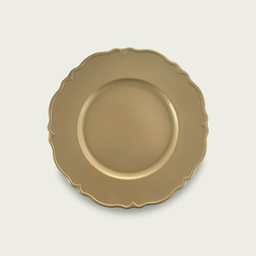 Plato dorado