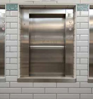 stainless steel service lift