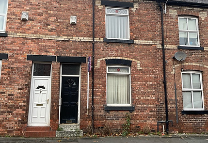 Exterior shot of a house in Manchester following a structural survey