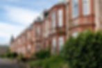 A row of homes in Edinburgh