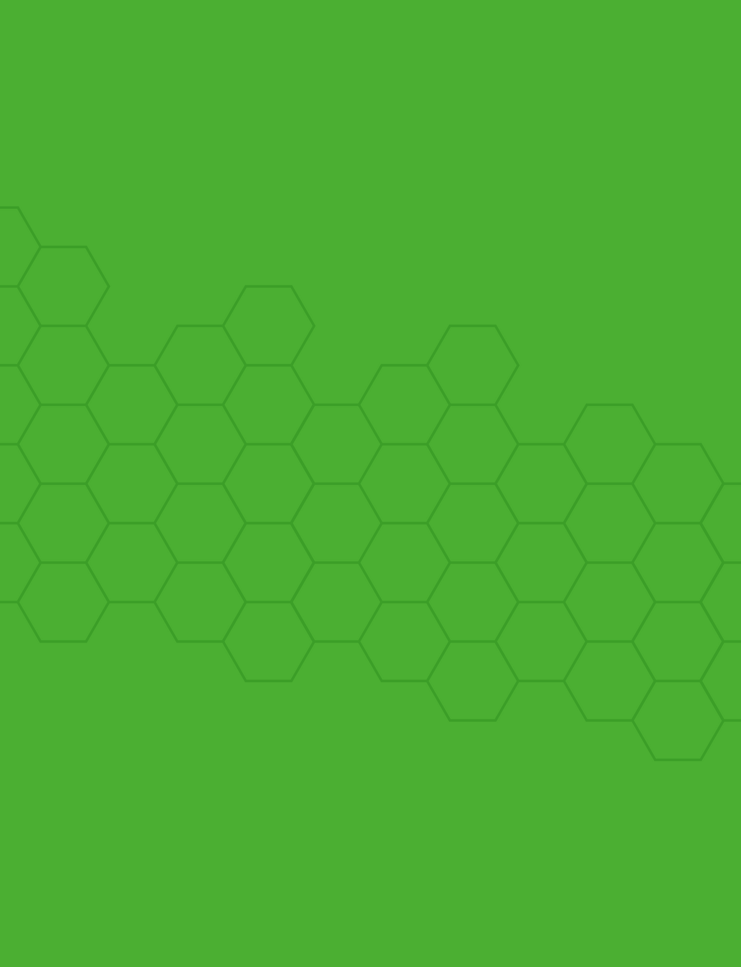 Hexagonal repeating central pattern