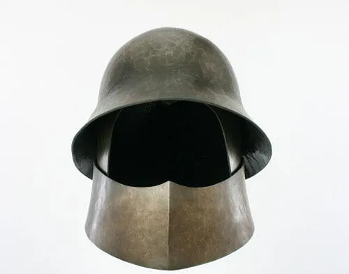 Combined Bascinet and Kettle Hat 2