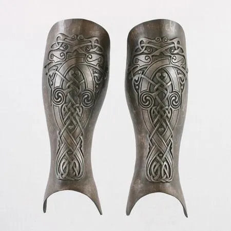 Celtic Fantasy Greaves 3