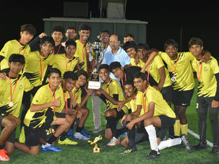 THE GAUDIUM SCHOOL WINS SEASON 1 OF THE VARSITY FOOTBALL LEAGUE