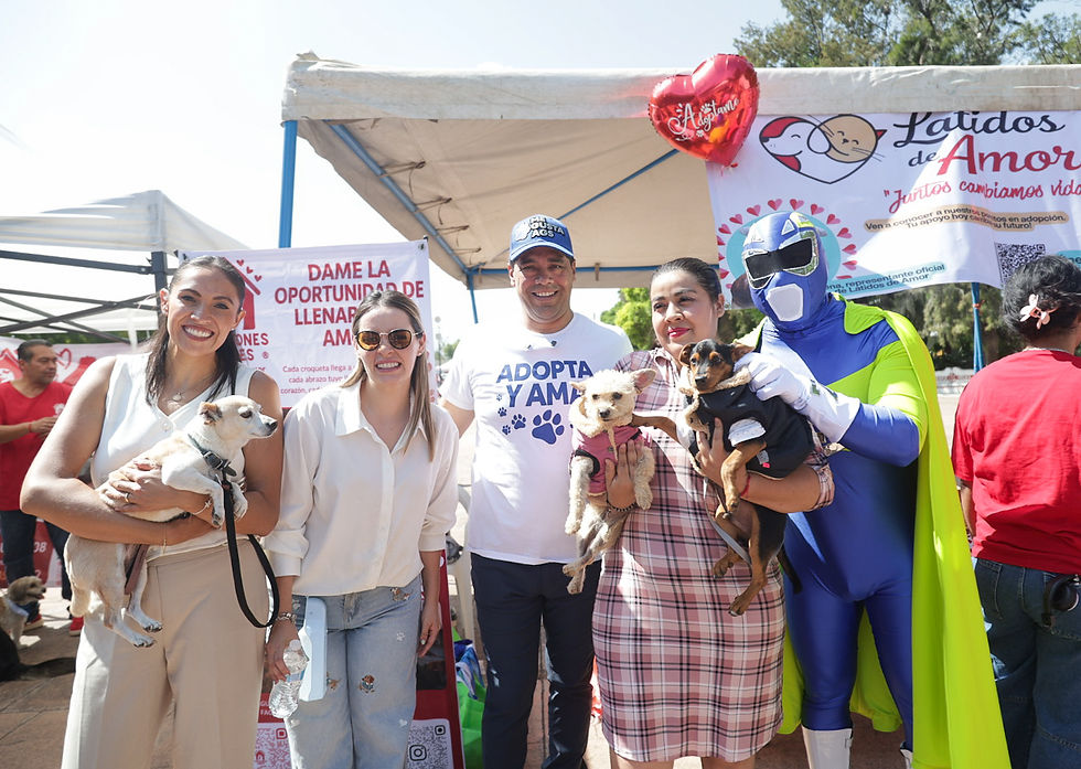 CUIDAR AGUASCALIENTES TAMBIÉN ES CUIDAR A SUS MASCOTAS: LEO MONTAÑEZ