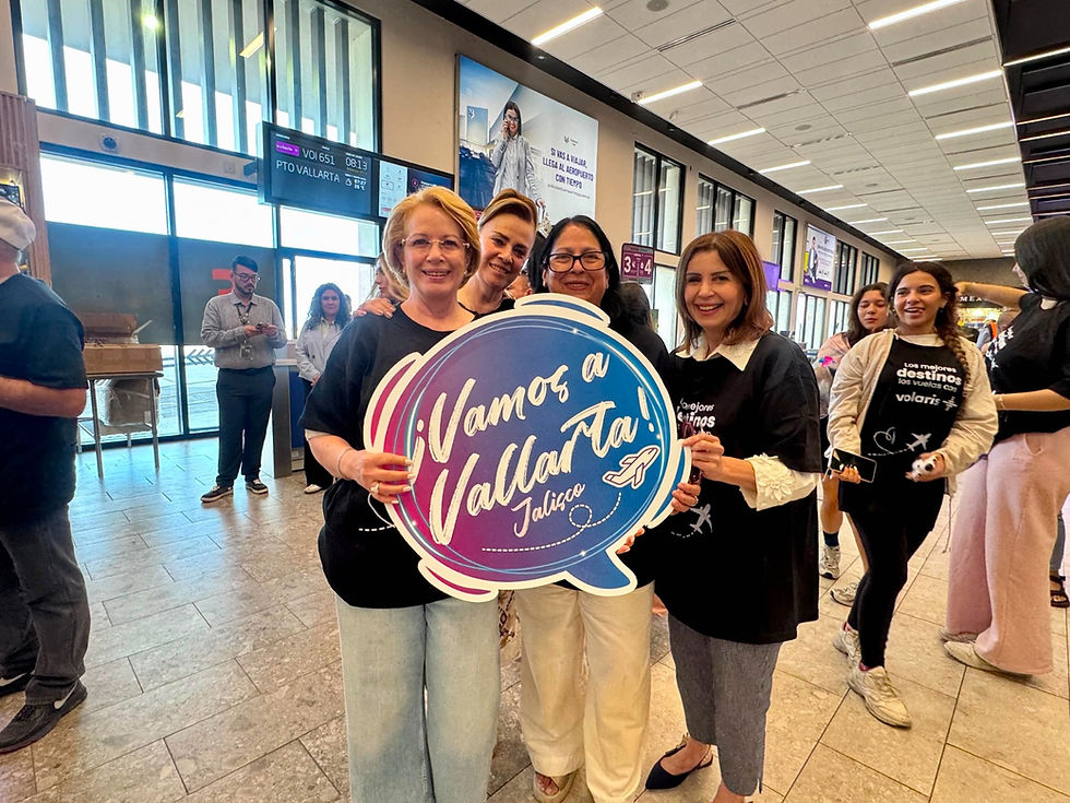 AGUASCALIENTES SIGUE DESPEGANDO; INAUGURAN NUEVAS RUTAS AÉREAS A PUEBLA Y PUERTO VALLARTA