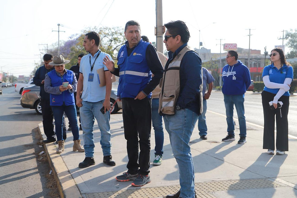 REALIZA MUNICIPIO DE AGUASCALIENTES RECORRIDO DE SUPERVISIÓN PREVIO A LA FERIA NACIONAL DE SAN MARCOS