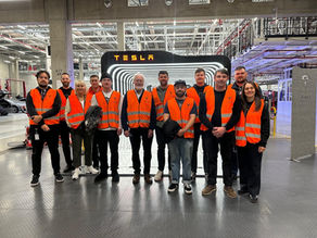 Solar Star Team at Tesla Factory