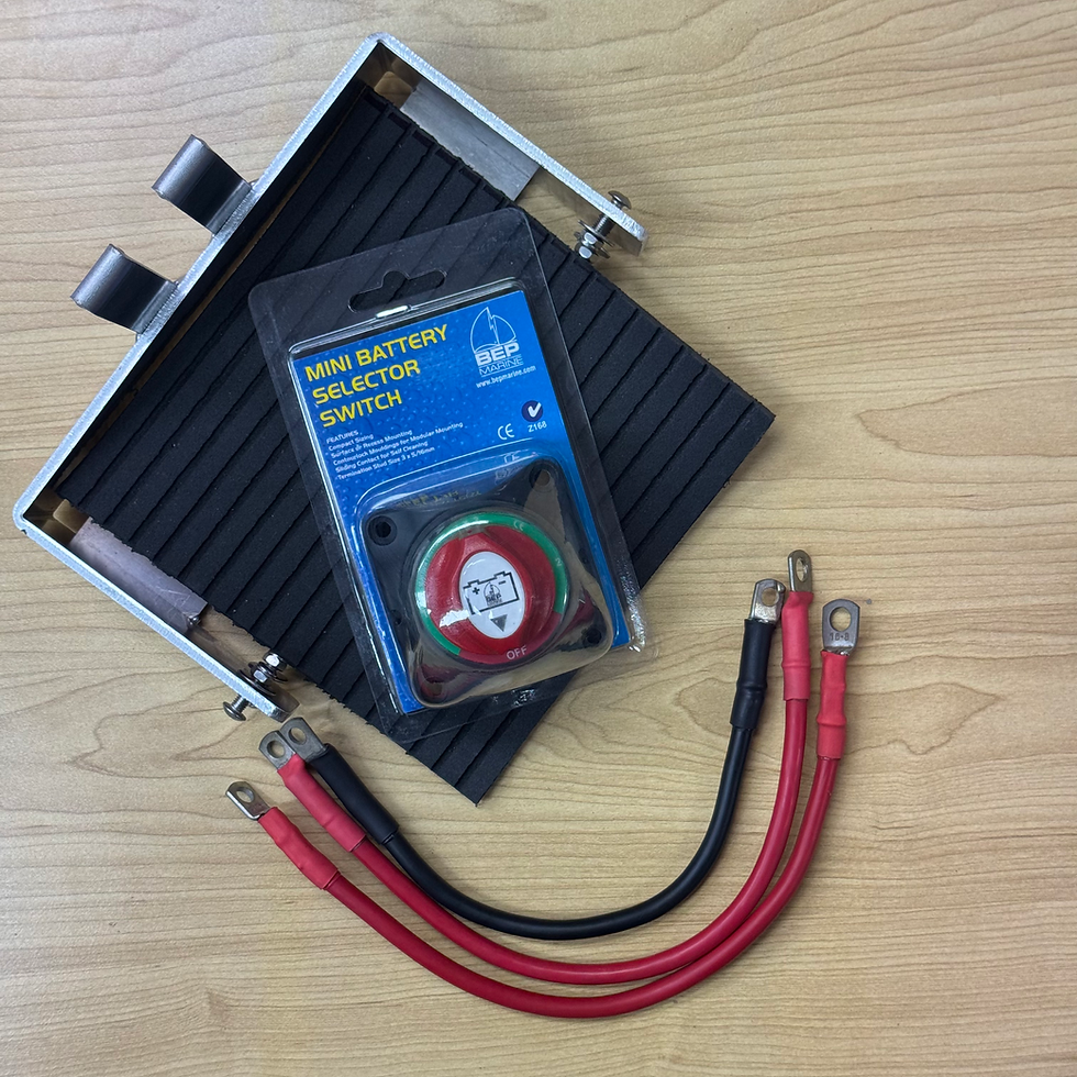 Thumbnail: Dual Battery Mounting Kit – Yamaha & Seadoo Compatible