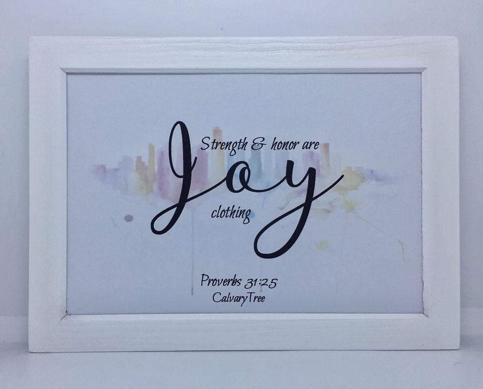 A5 Print with White Frame