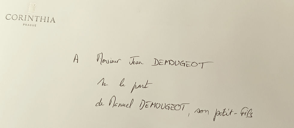 « Cher Grand-Père » (détour #13)