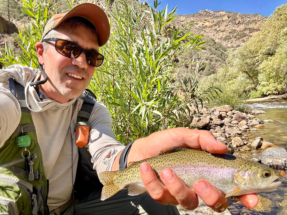 Kern River Fishing Report october 1st, 2026
