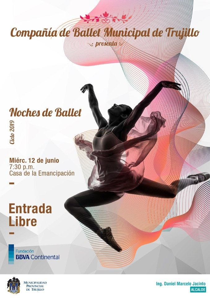 "NOCHES DE BALLET" con la Compañía de Ballet Municipal de Trujillo