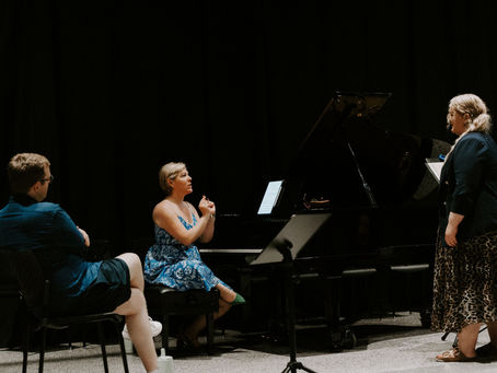 Christopher Gaudreault et Ariane Girard avec Priscilla-Ann Tremblay (contralto)
