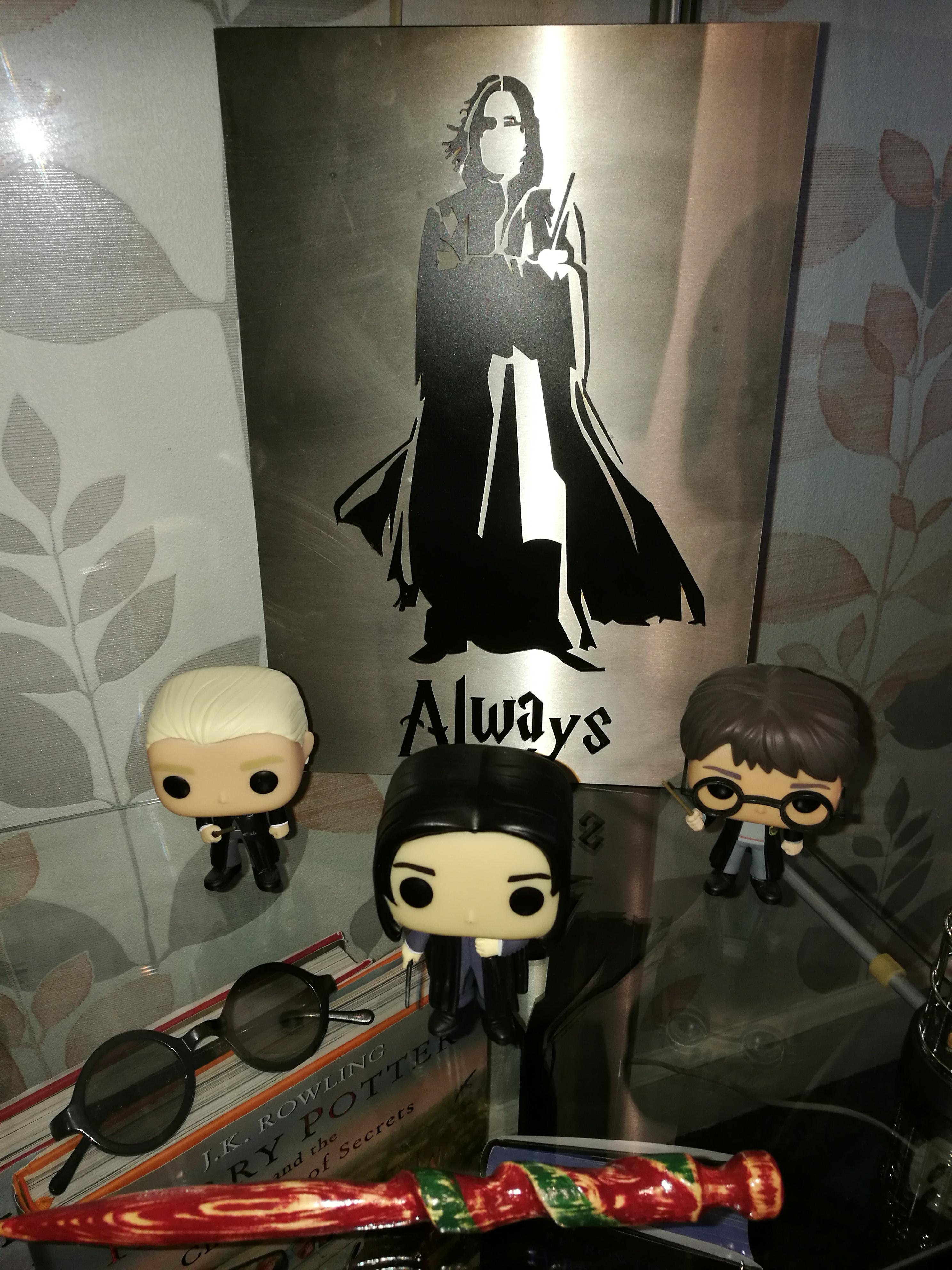 Snape With Pop Figures.