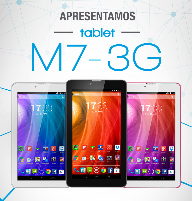 Miniatura: TABLET MULTILASER M7 3G