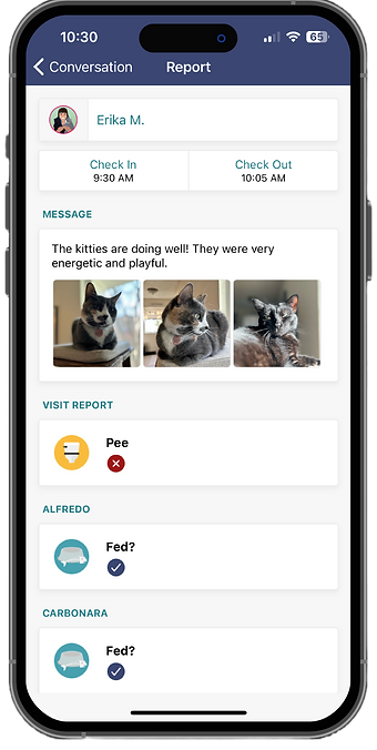 TimeToPet client app – track dog walks with GPS, photos, and updates