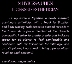 About Myhrissa.
