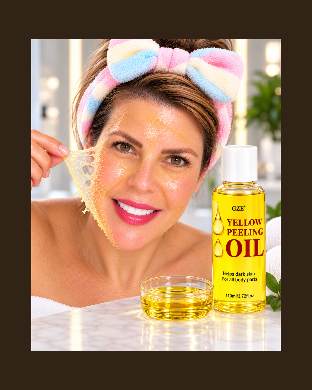 Peeling Amarillo GZE Aceite Pelador Manchas Pieles Oscuras 110ml