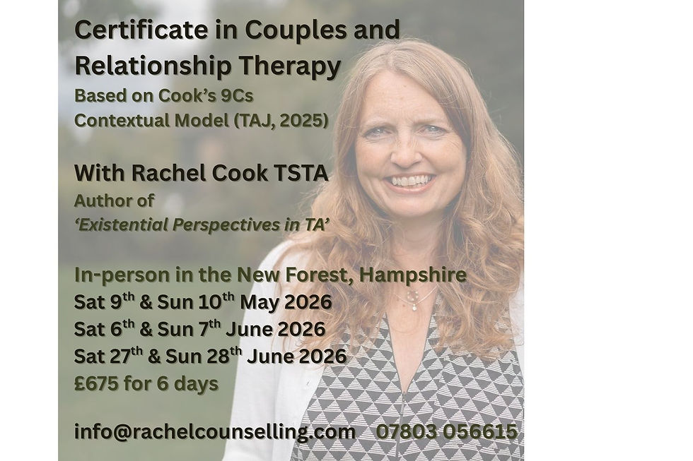 Certificate in Couples and Relationship Therapy
