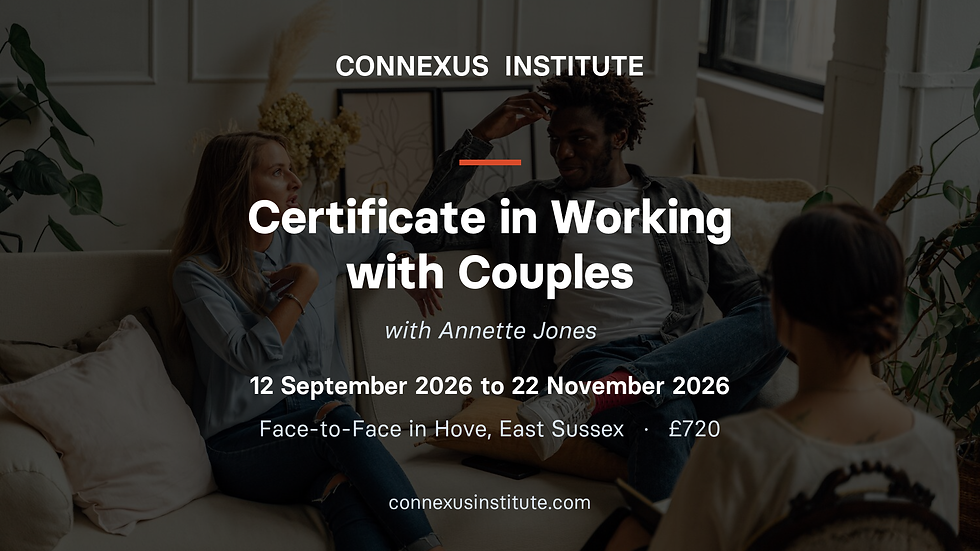 Certificate in Working with Couples