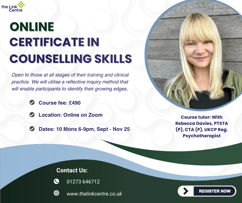 Certificate in Counselling Skills – Online (30-Hour Course)