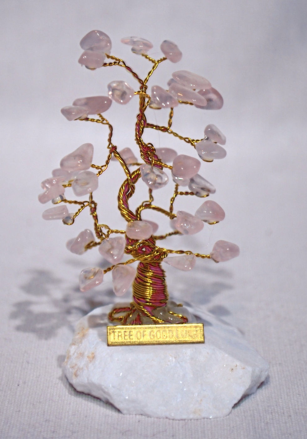 Rose Quartz Tree Of Good Luck