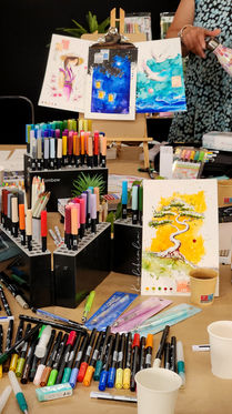 Koalakimlan ateliers aquarelle Darwin Cultura Tombow