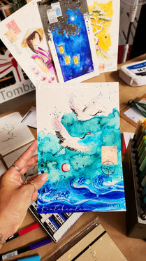 Koalakimlan ateliers aquarelle Darwin Cultura Tombow