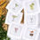 Thumbnail: Embroidered Cocktail Napkins with Adorable Cocktail Designs