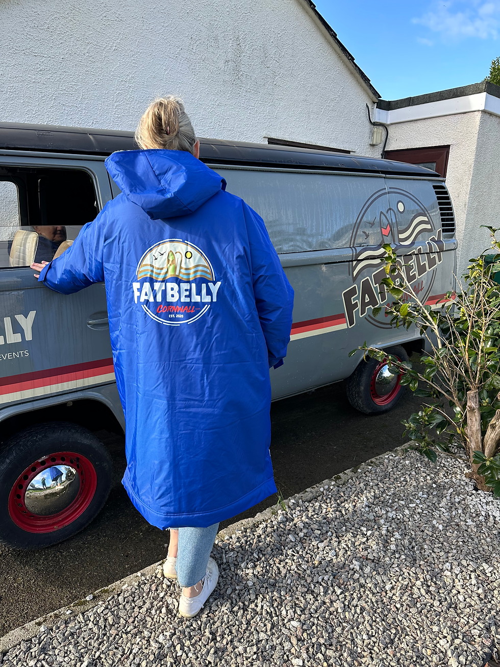 Thumbnail: Royal Blue Cornwall Robe Coat