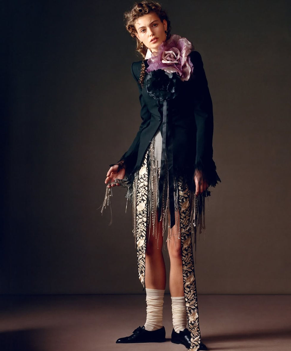 An opulent symphony of texture and color calls to mind the energy of the Renaissance.__Pho
