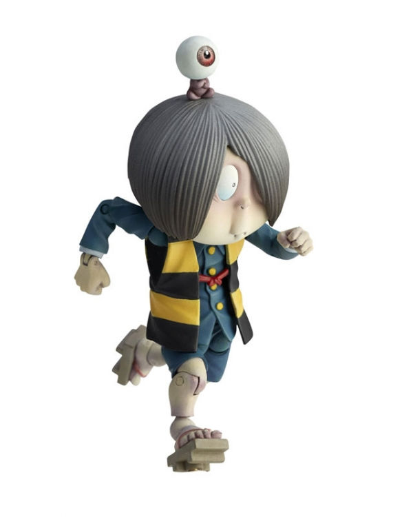 Thumbnail: KT Project KT-018 - Takeya Style Jizai Okimono GeGeGe No Kitaro Rittai Emaki - K