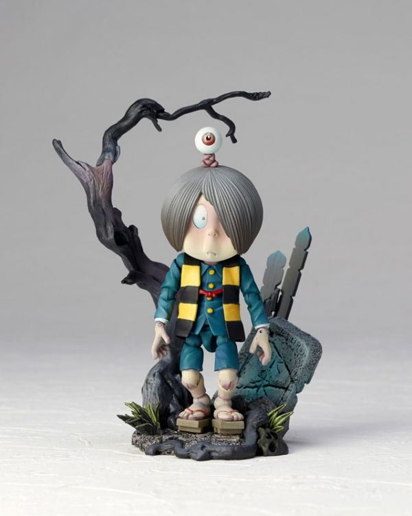 Thumbnail: KT Project KT-018 - Takeya Style Jizai Okimono GeGeGe No Kitaro Rittai Emaki - K