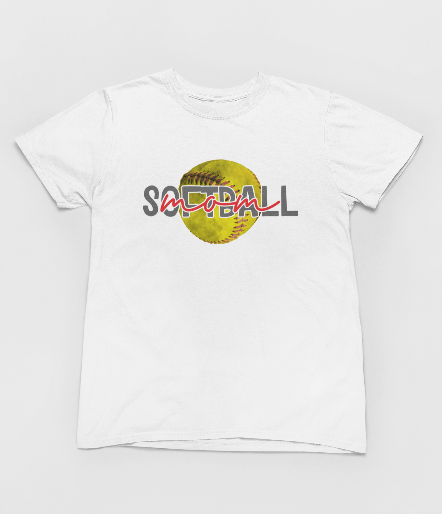 Softball Mom with Softball