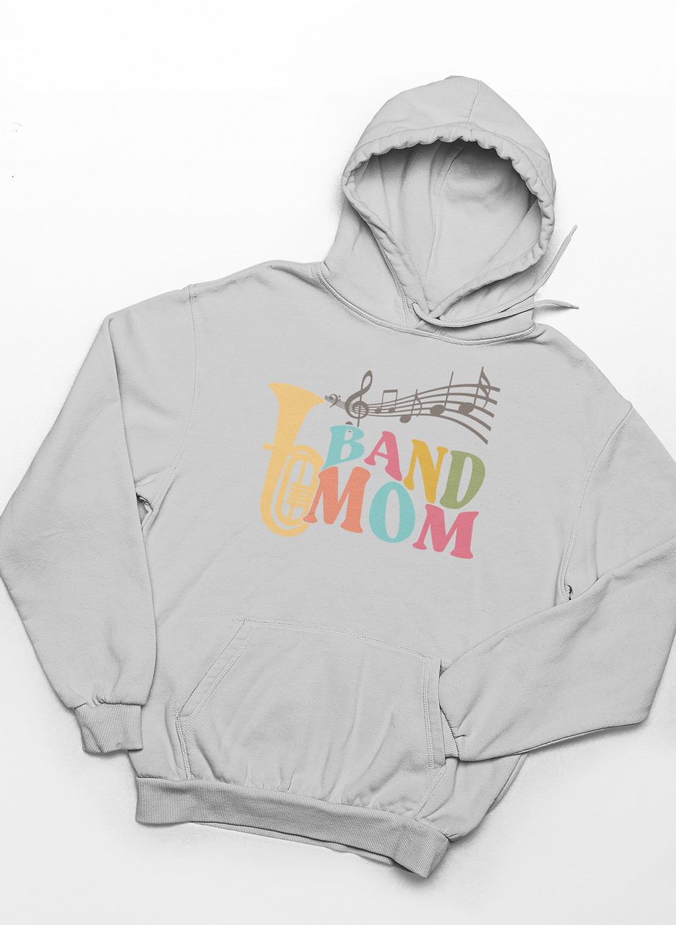 Thumbnail: Band Mom-Wavy Text with Instrument