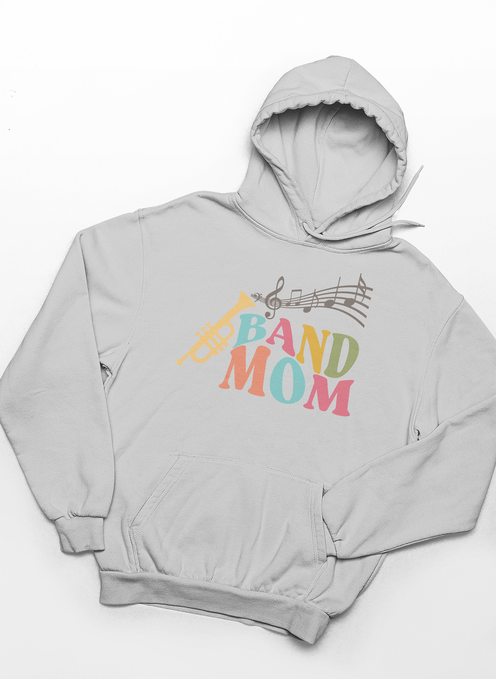Thumbnail: Band Mom-Wavy Text with Instrument