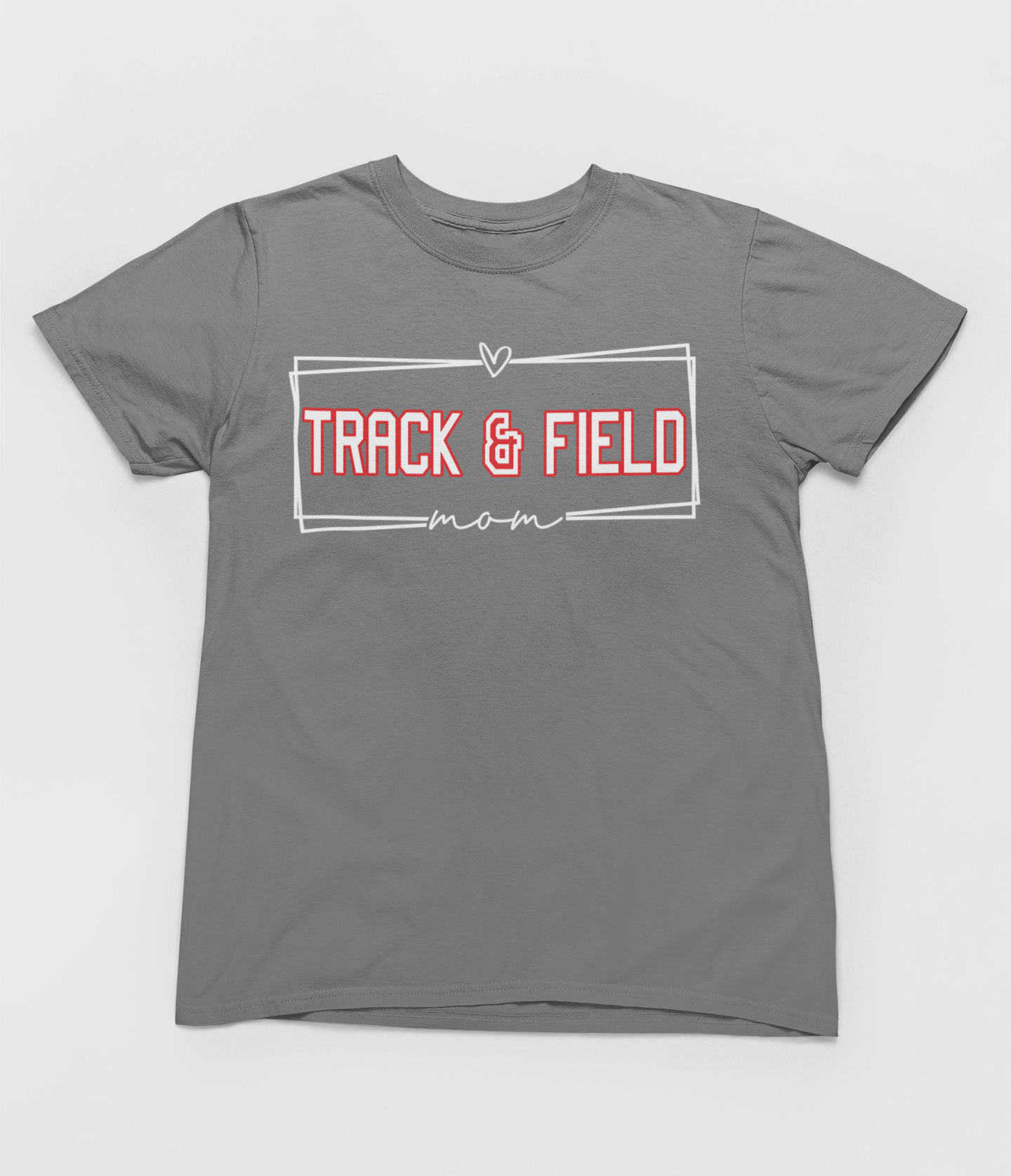 Track & Field Mom with heart