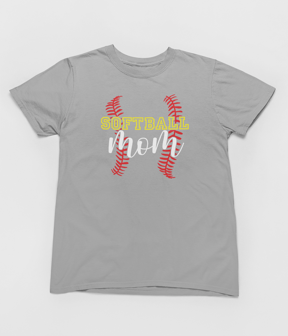 Softball Mom with laces