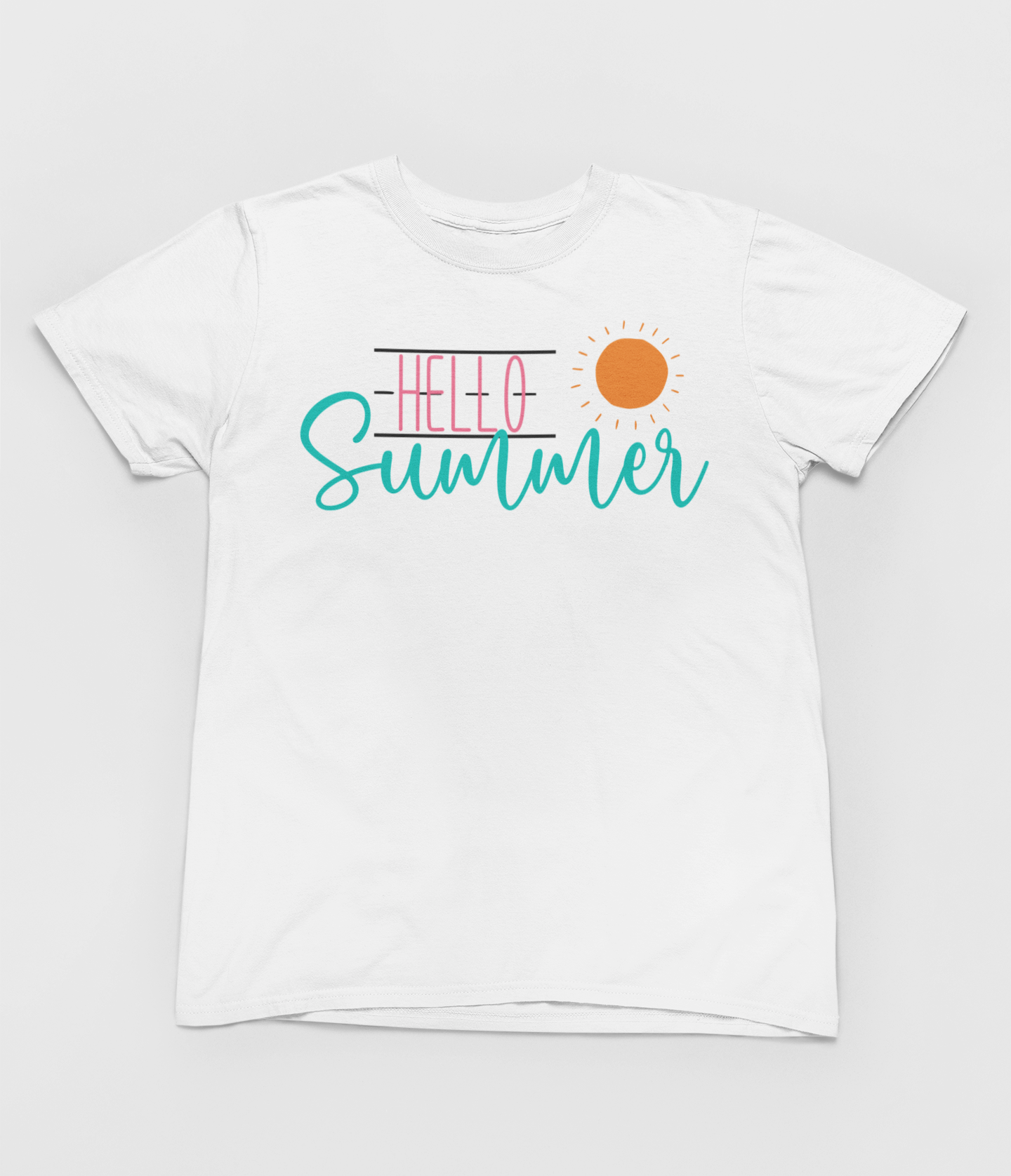 Hello Summer-Handwriting lines