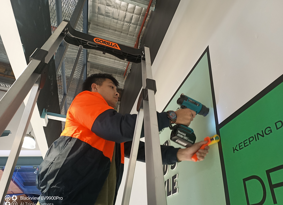 Signage Installation