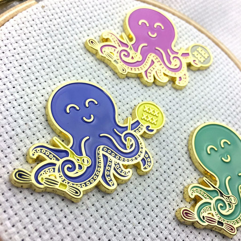 Miniatura: Needle minder Pulpo Bordador