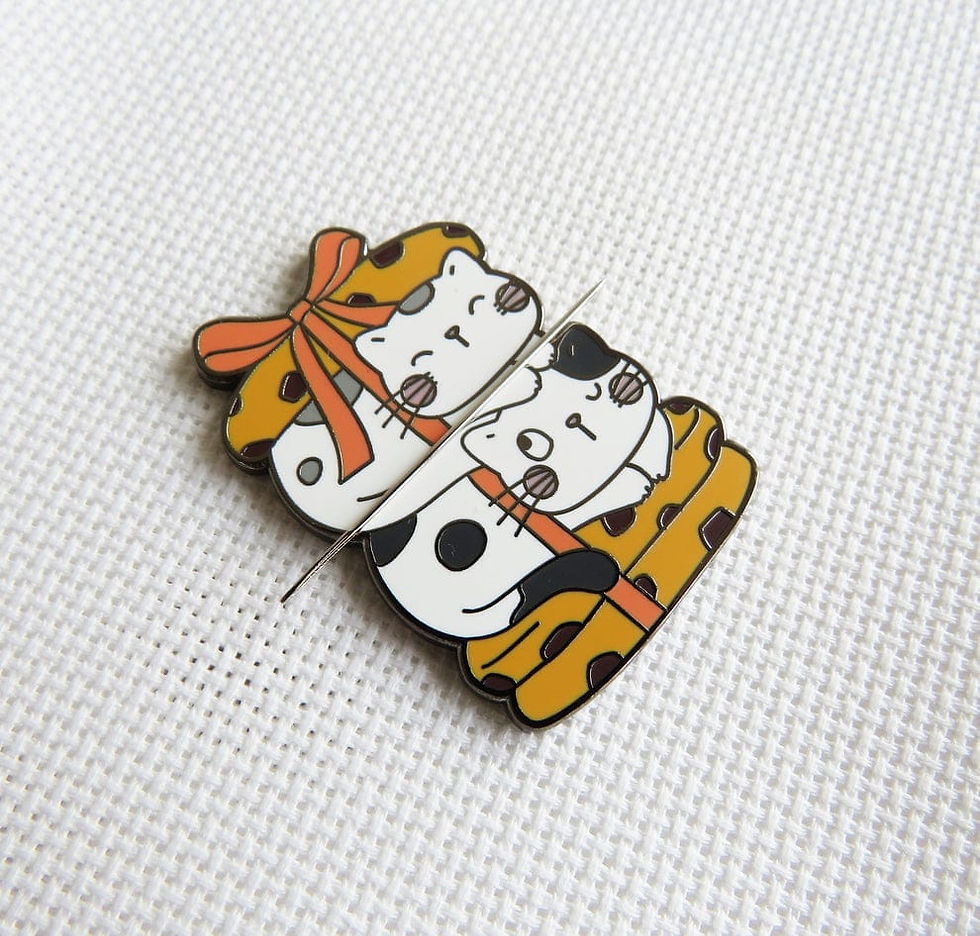 Miniatura: Needle minder Meowy Xmas