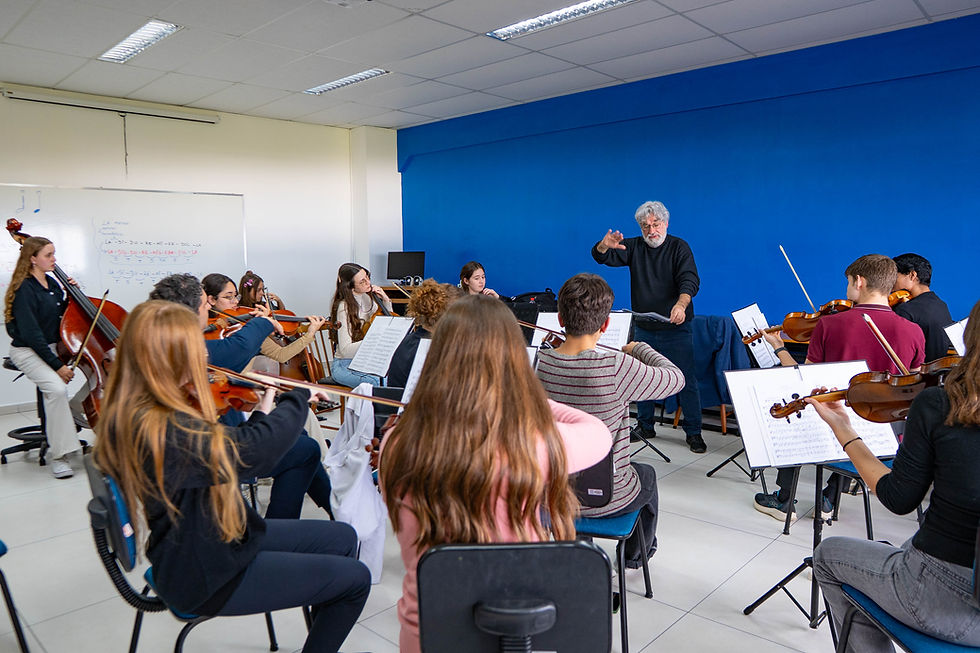 Residência Artística promove semana de imersão musical na Orquestra Jovem Recanto Maestro
