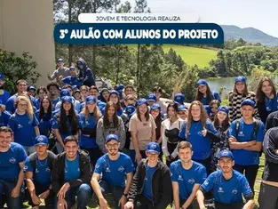 Jovem e Tecnologia realiza 3º aulão com alunos do projeto