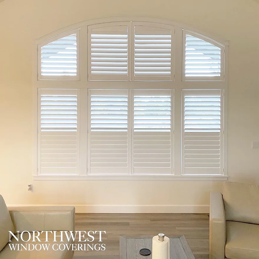 Arched Shutters - Shutters Can Be Custom Made for Any Window Shape and Size