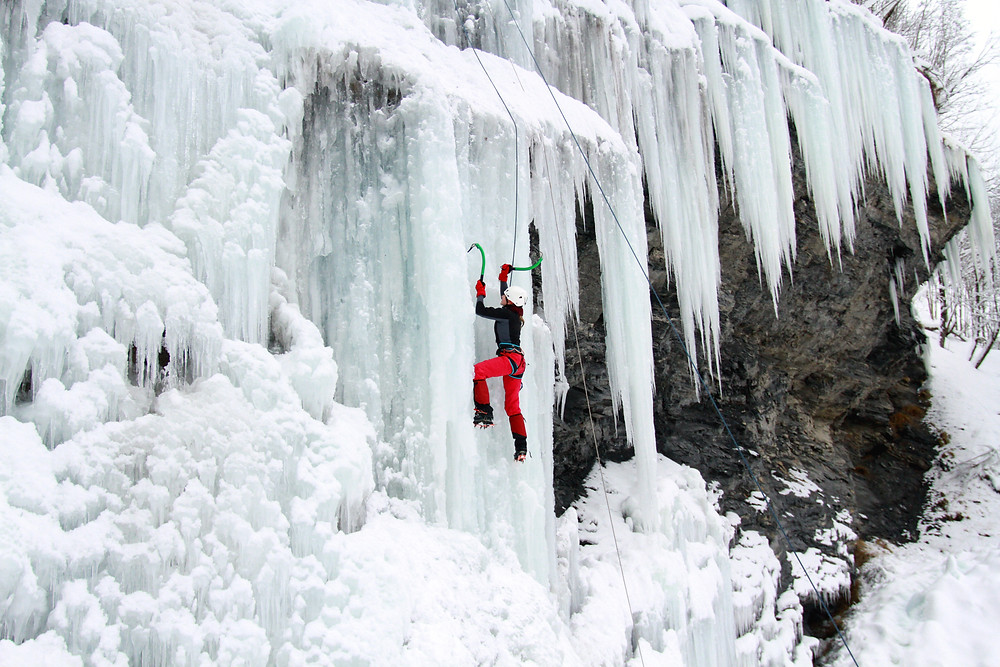 Ice Climbing in the Pacific Northwest