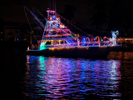 Lighted Boat Parade at the Ruston/Tacoma Waterfront
